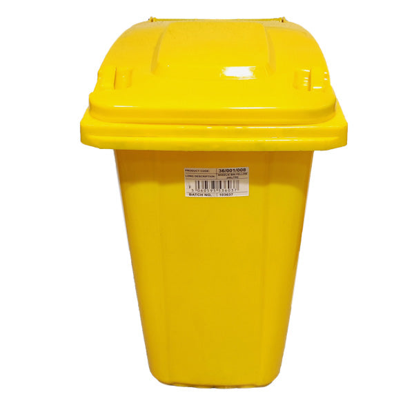 Conteneur poubelle jaune 240L