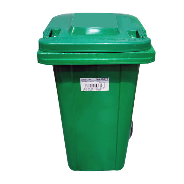 Conteneur poubelle vert 240L