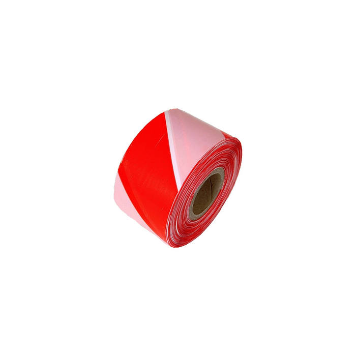 Rubalise Rouge et Blanc 50mm x 100m