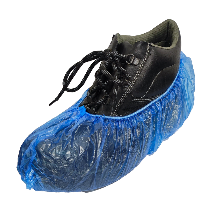 Surchaussures jetables bleues