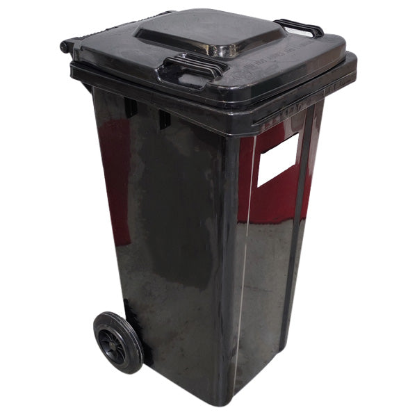 Conteneur poubelle noir 120L