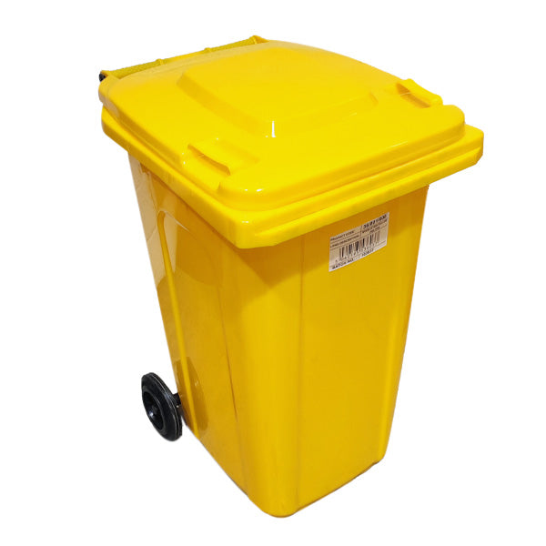 Conteneur poubelle jaune 240L