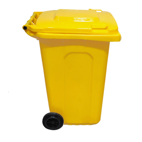 Conteneur poubelle jaune 240L